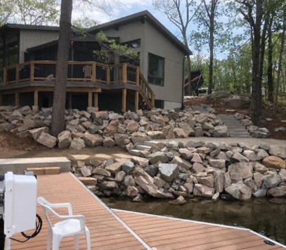 Rock Work for Custom Home
