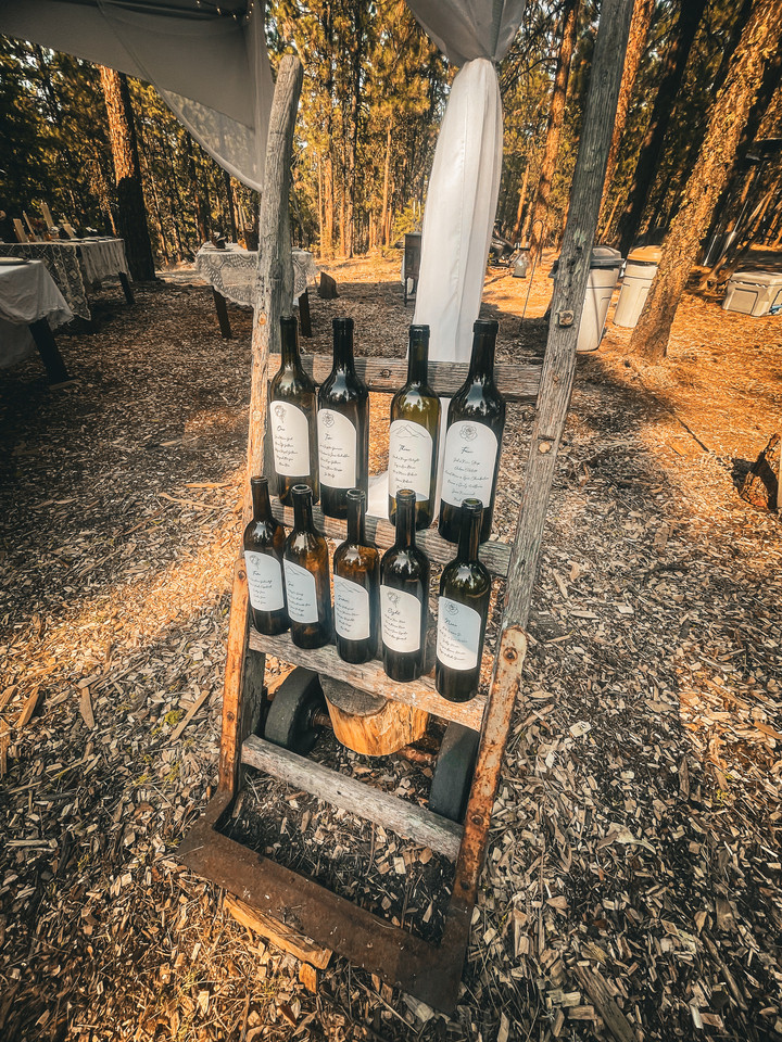 Wedding Design in the Forests of Chelan, WA