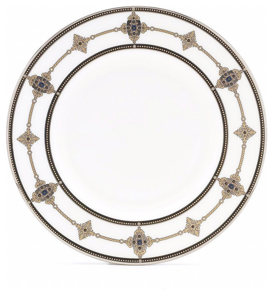 Lenox Vintage Jewel Accent Plates, Set of 4 Traditional Salad And