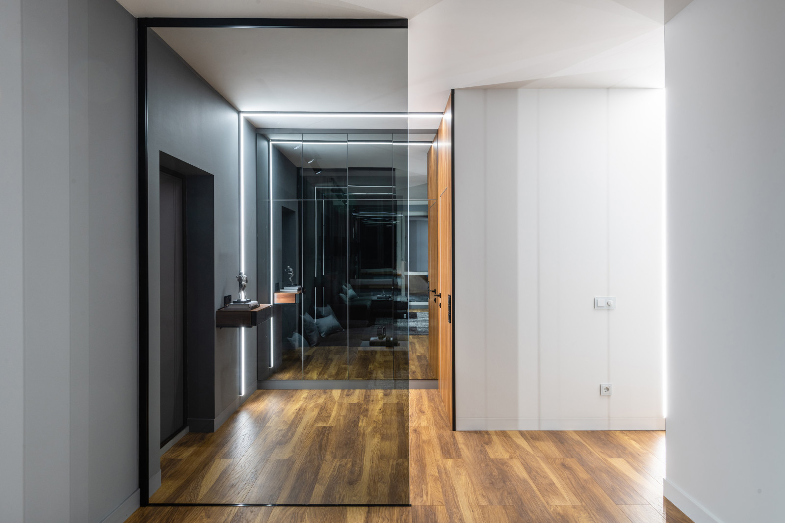 Современный интерьер молодежной квартиры