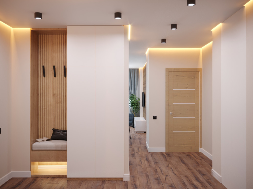 Дизайн-проект трехкомнатной квартиры.