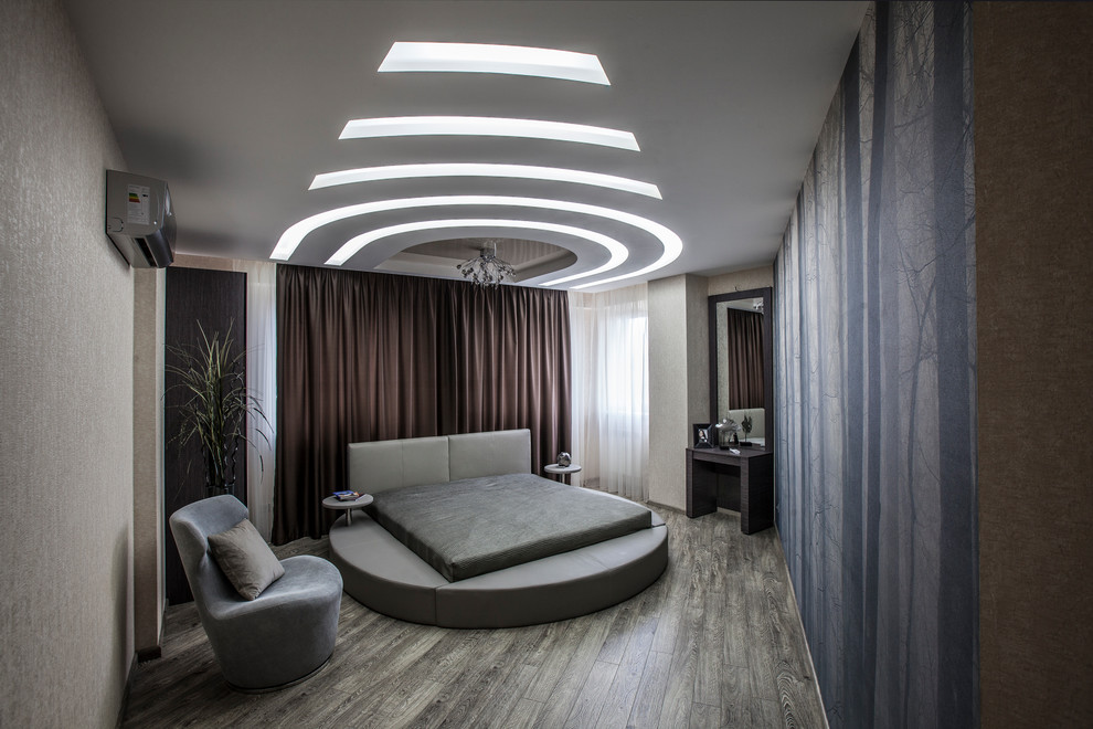 Реализованный интерьер квартиры в современном стиле - "Утренний туман"