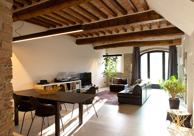 Appartamento VE contemporary-vardagsrum