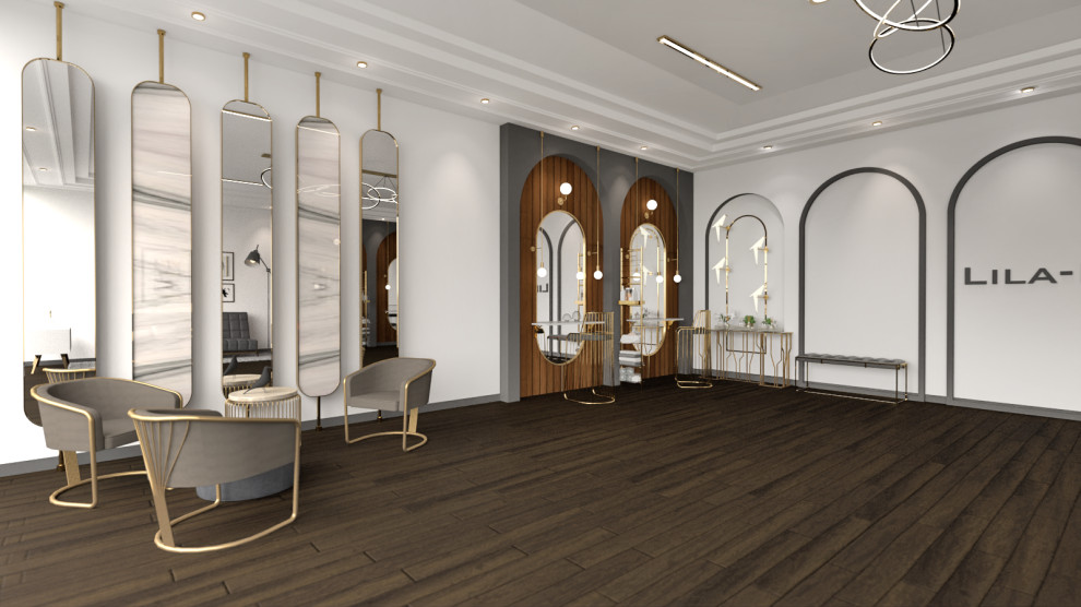 Mannheim Hair Salon CGI - 3 different design