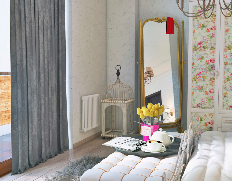 Интерьер трёхкомнатной квартиры. Лофт.