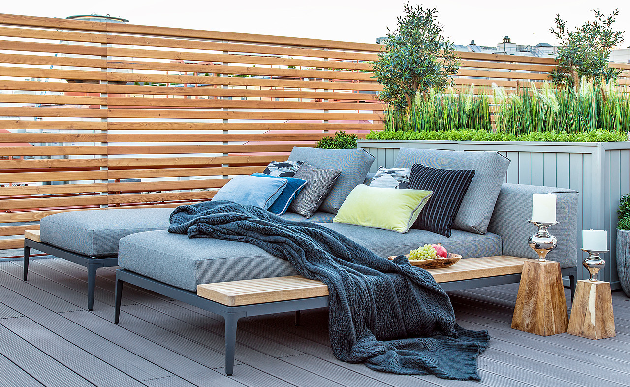 Терраса на крыше