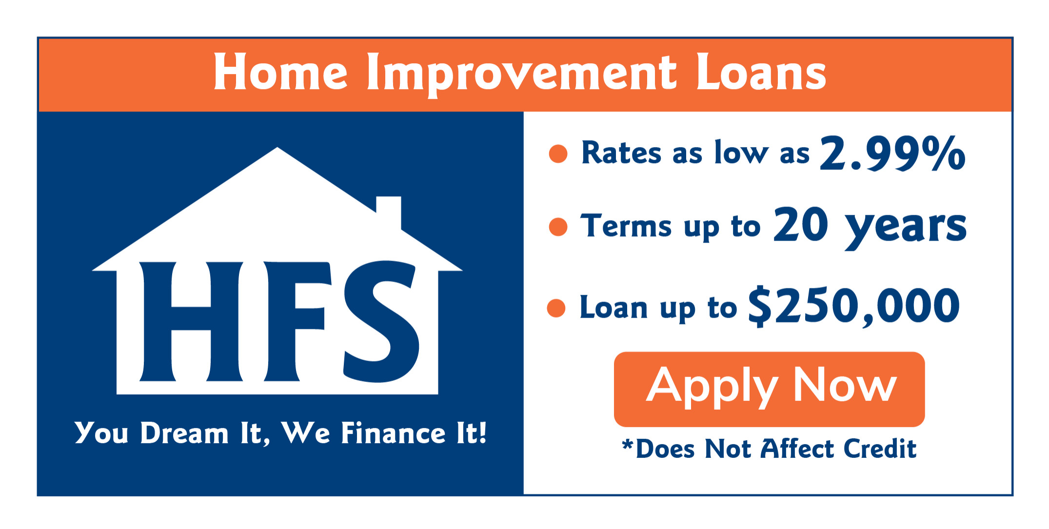 Home Improvement Loans with HFS