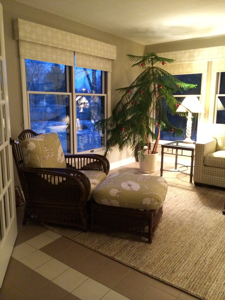 Inspiration for a large transitional home design remodel in Indianapolis