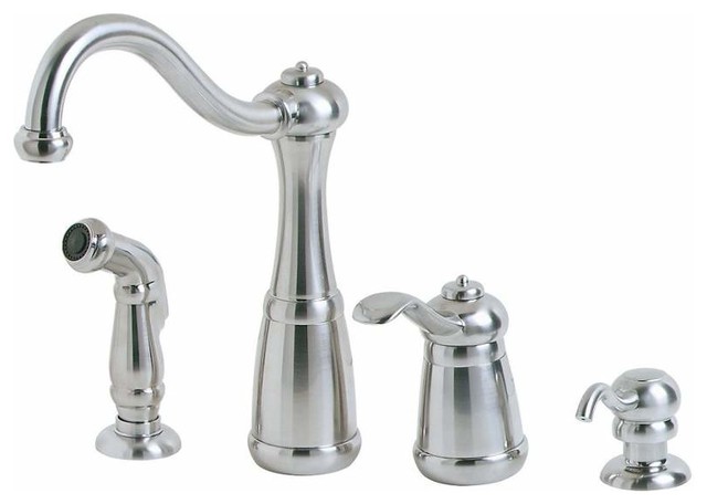 Pfister LG26-4N Marielle 1.75 GPM Mini-Widespread Kitchen Faucet - Stainless