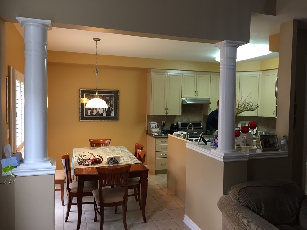 Main Floor Renovation Vaughan Feb 2017 - Open Concept - double sized kitchen