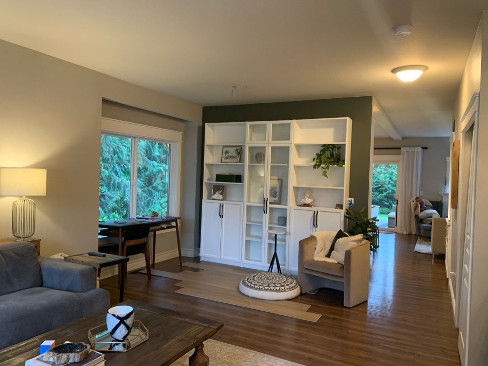 help with direction to lay wide plank lvp flooring