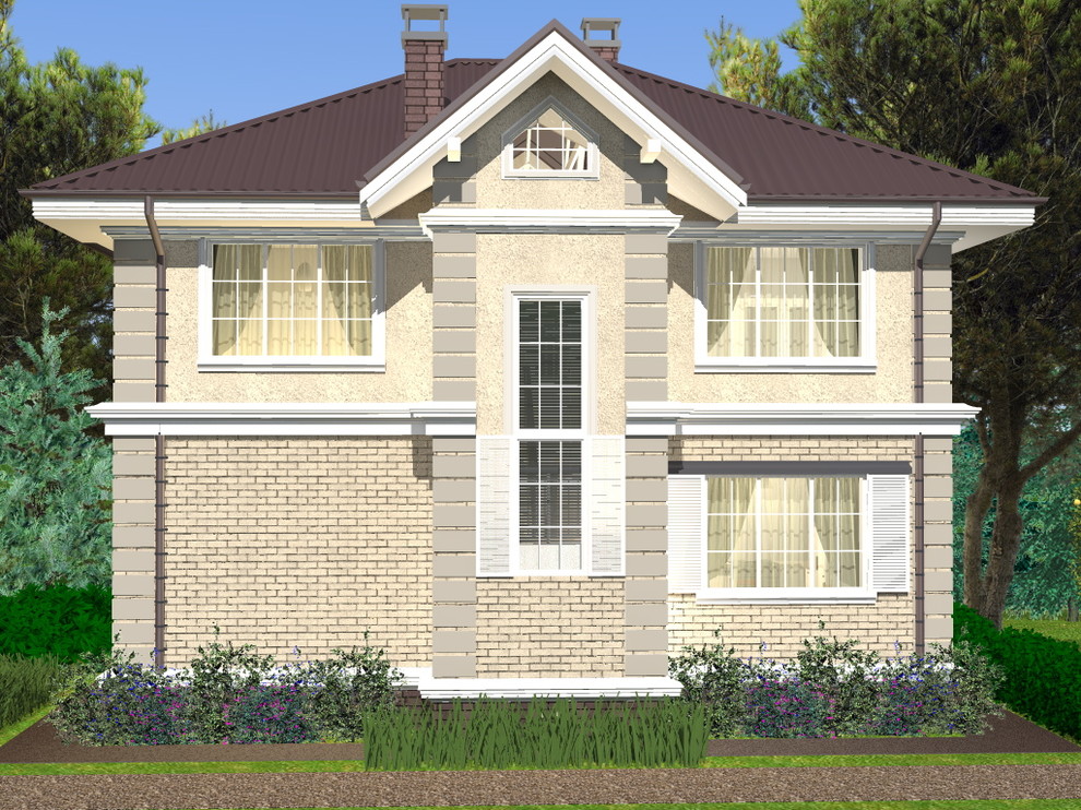 Жилой дом 145 кв.м из газоблока