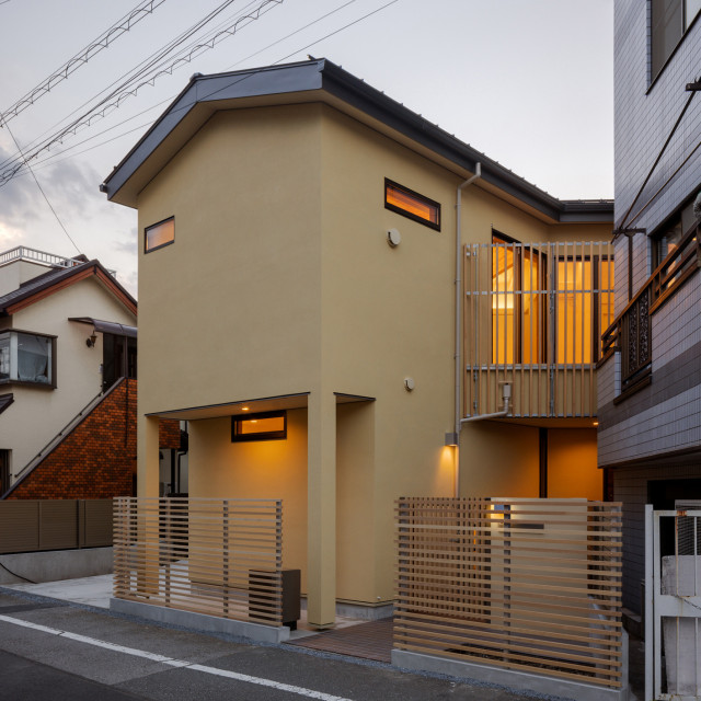 猫暮らし「大きなテラスの斜め40do猫の家」 scandinave-facade