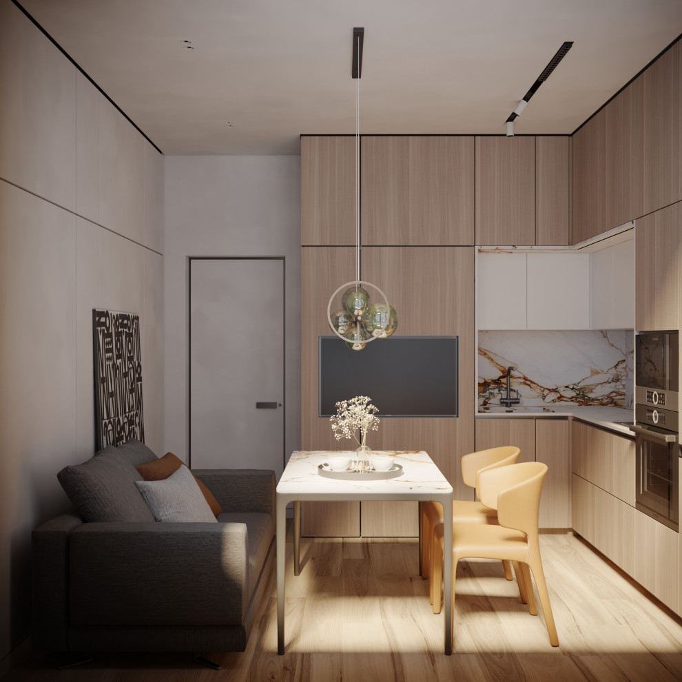 Дизайн проект квартиры в ЖК "Огни"