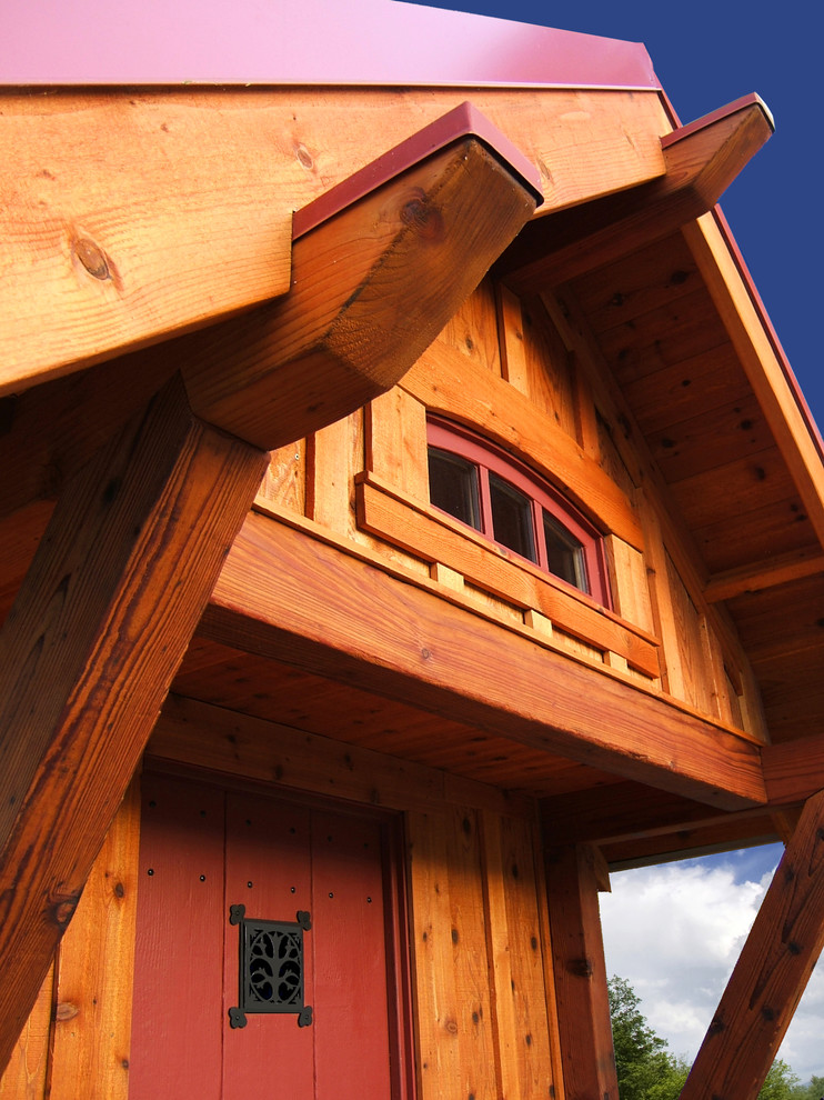 Rustic House Raleigh The Gifford - Rustic - Raleigh - by Tumbleweed Tiny House Company | Houzz