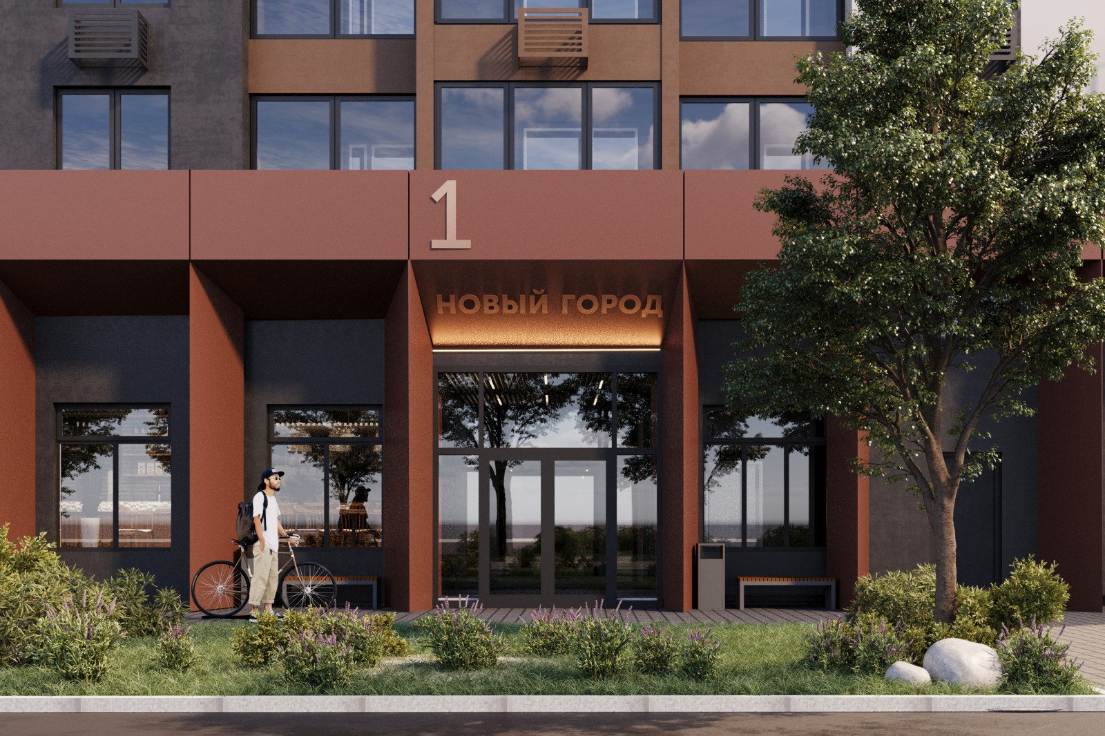 Проект жилого квартала "NEW CITY"