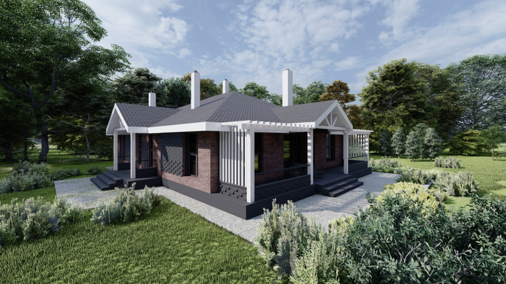 Проект одноэтажного дома