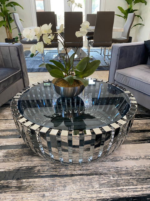 Glam Home modern-wohnbereich