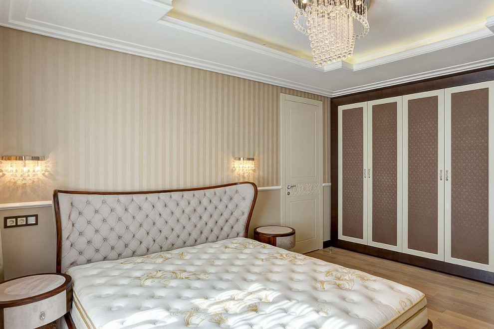 Дом в бежевых тонах