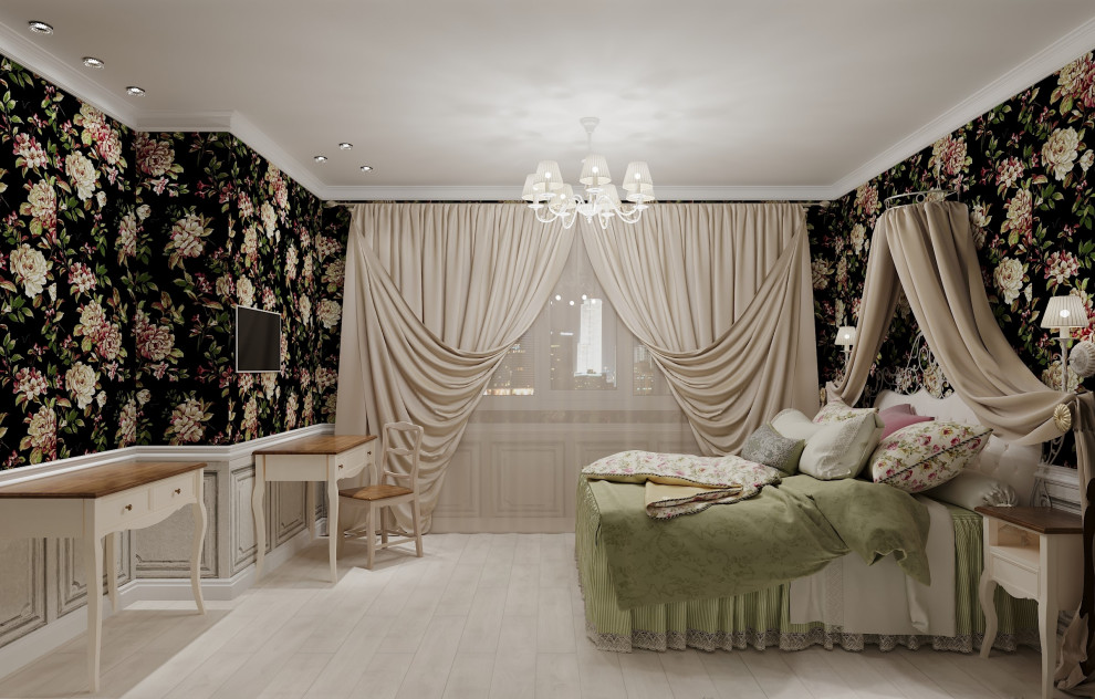 Дизайн - проект для романтичной, нежной и семейной женщины.