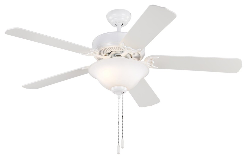 Sea Gull Lighting Quality Max Plus Fan White