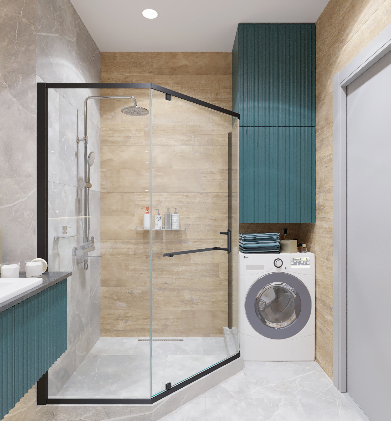 Санузел в "мужской" квартире