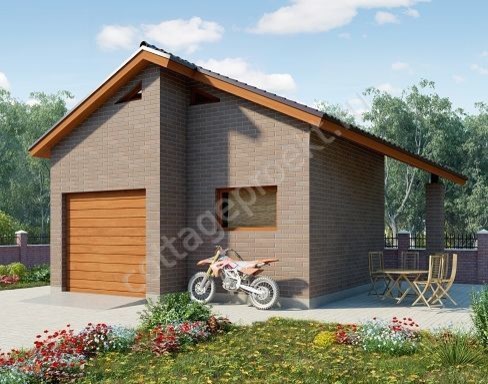 Проекты домов из кирпича