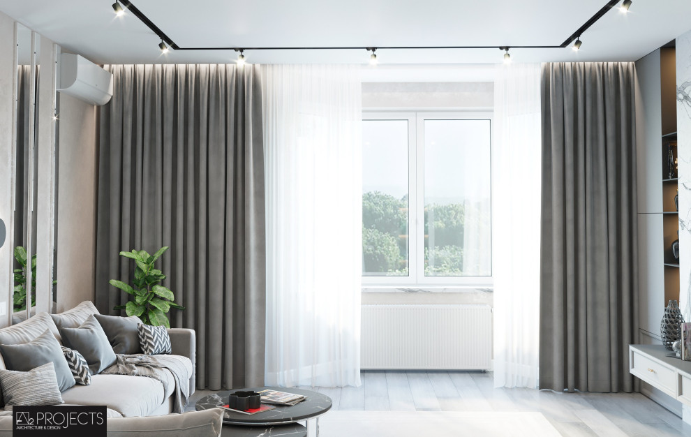 Дизайн-проект квартиры 103 м2 жк"покровский"