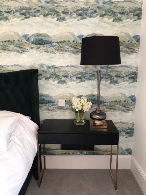 Devon country home contemporary-bedroom