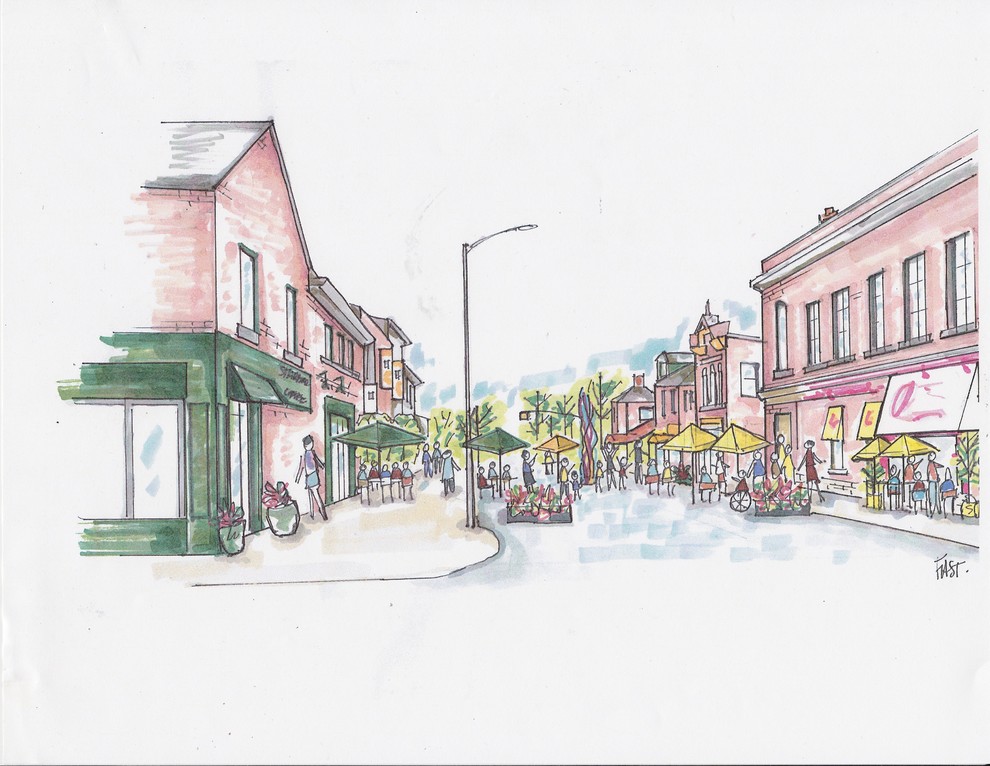 public spaces- sydenham street revived sketch