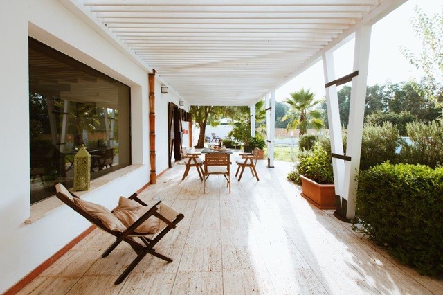 In Campagna mediterranean-veranda