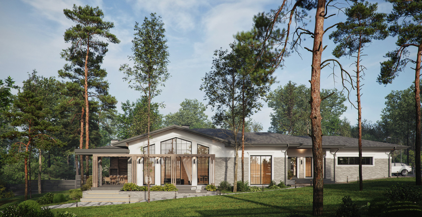 ДУШЕВНЫЙ ДОМ В ТЕНИ ЛИСТВЫ