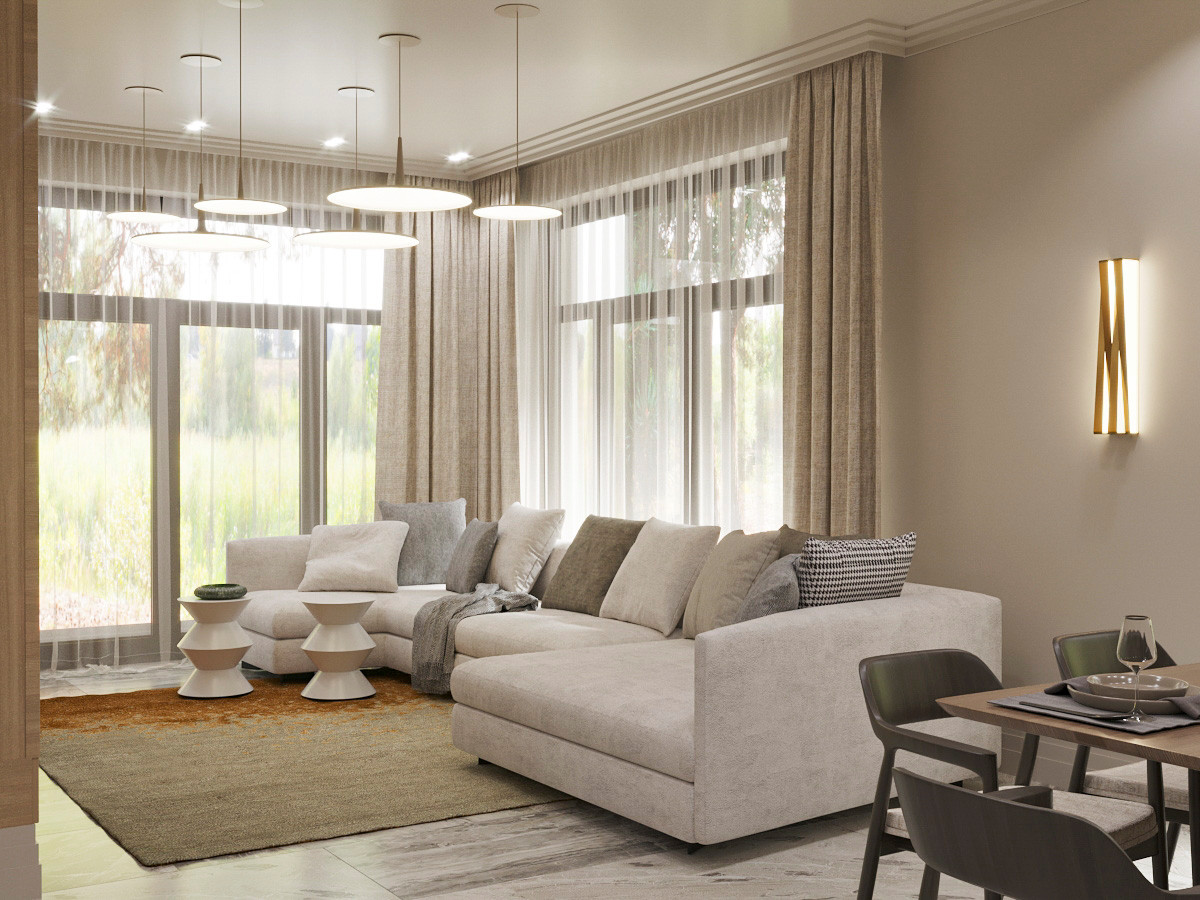 Проект дома на новой риге для семьи Пынзарей Сергея и Дарьи