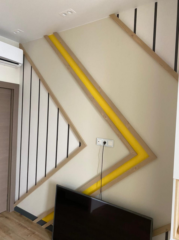 Квартира для семьи с тремя детьми "Стоун терапия"