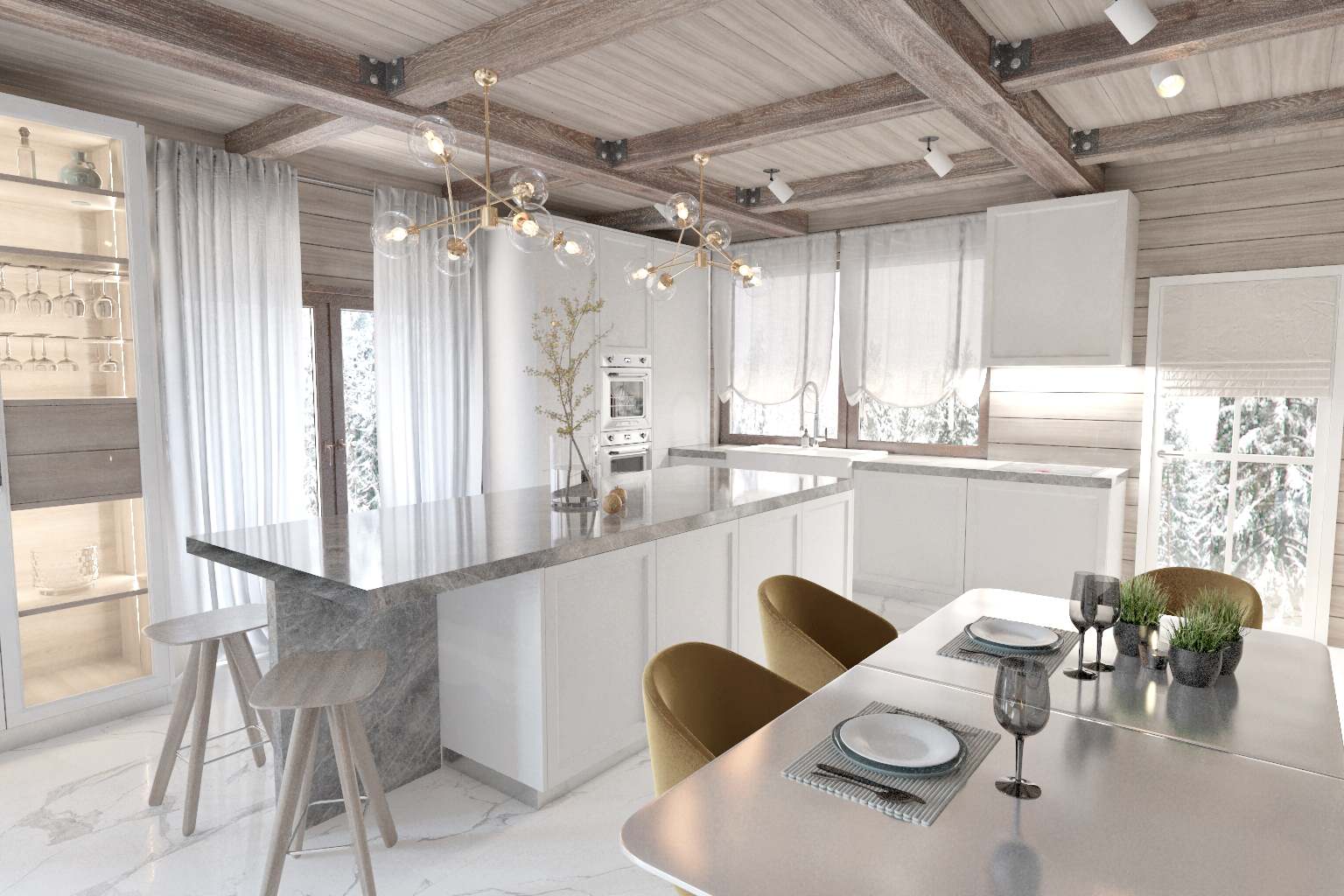 Дом из бруса