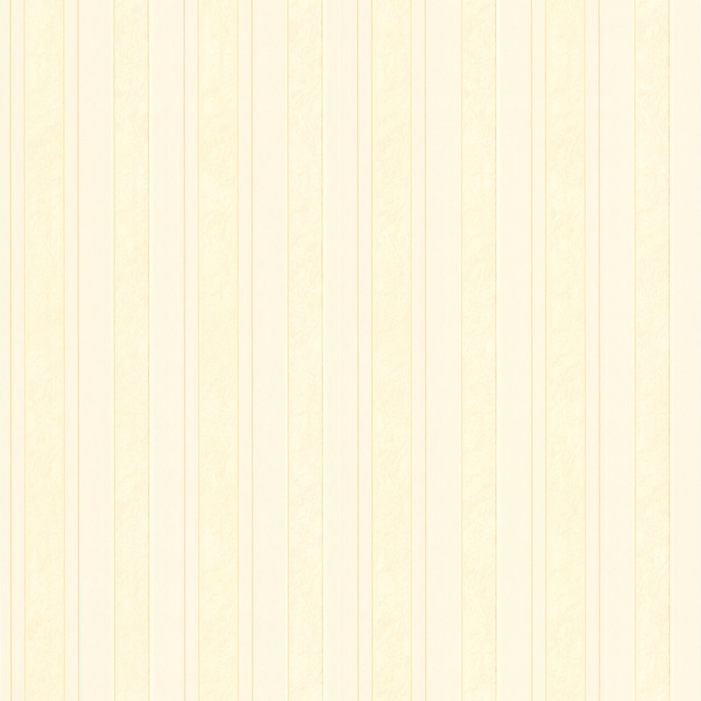 Kingsbury Cream Satin Stripe Wallpaper Contemporary Wallpaper by
