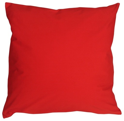 red pillows