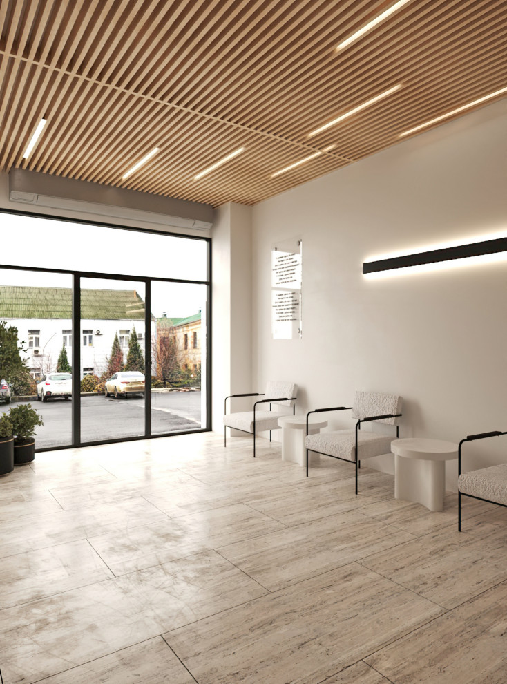 Концепция интерьера офисного здания