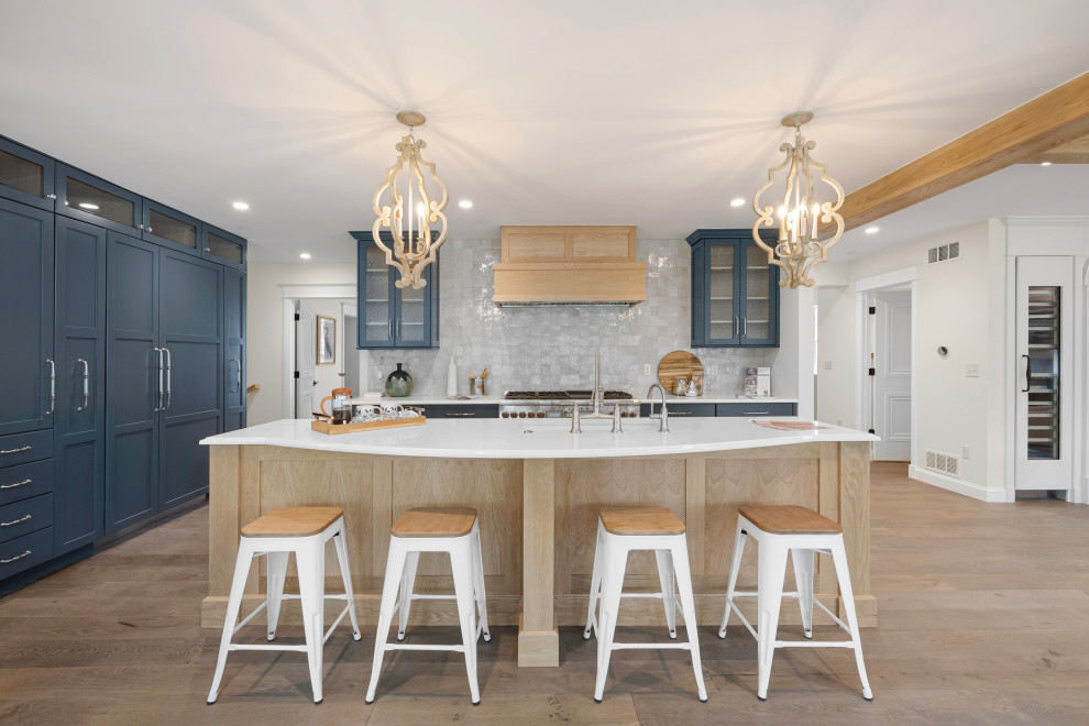 Inspiration for a transitional kitchen remodel in Denver