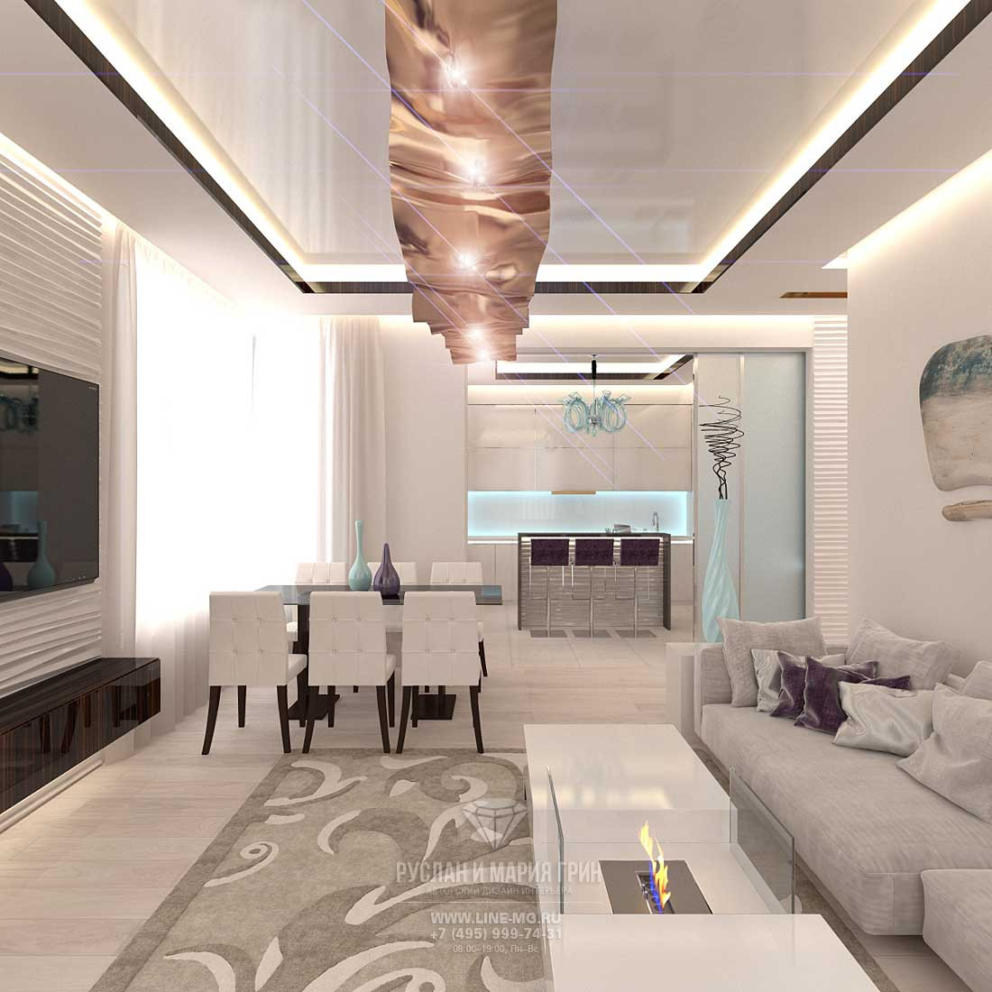 ДИЗАЙН СОВРЕМЕННОЙ КВАРТИРЫ В ЖК «АКАДЕМ-ПАЛАС»