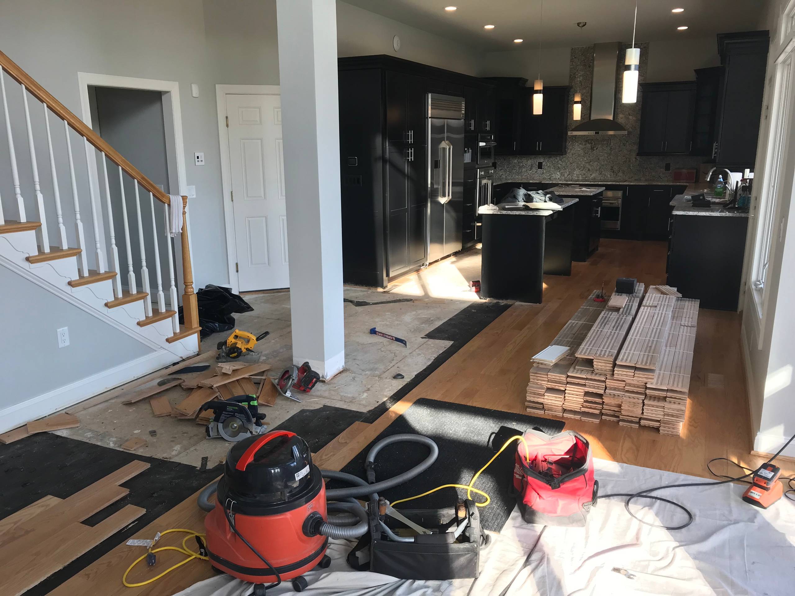 Riva Hardwood Flooring Repair and Finishing