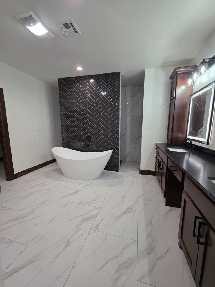 Primary/Master Bath getting closer to completion