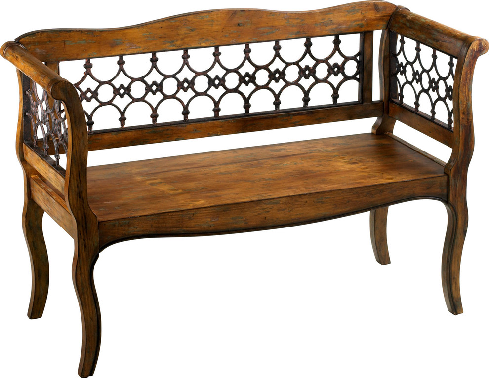 Jordan Bench Farmhouse Outdoor Benches by HedgeApple Houzz