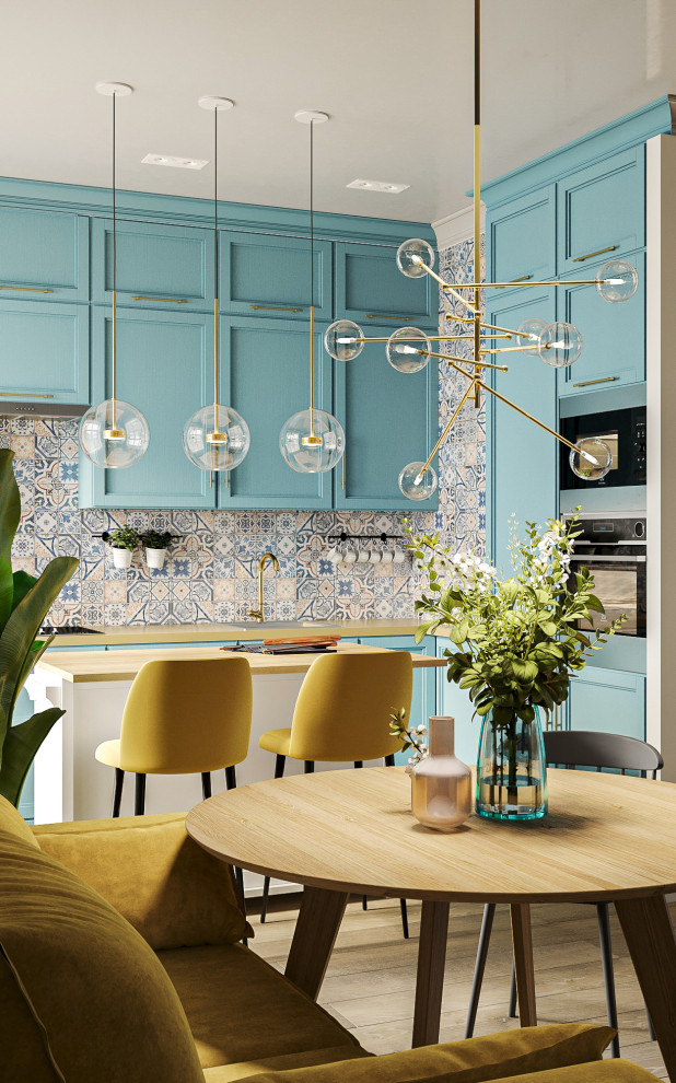 Кухня-гостиная в ЖК "Main House"