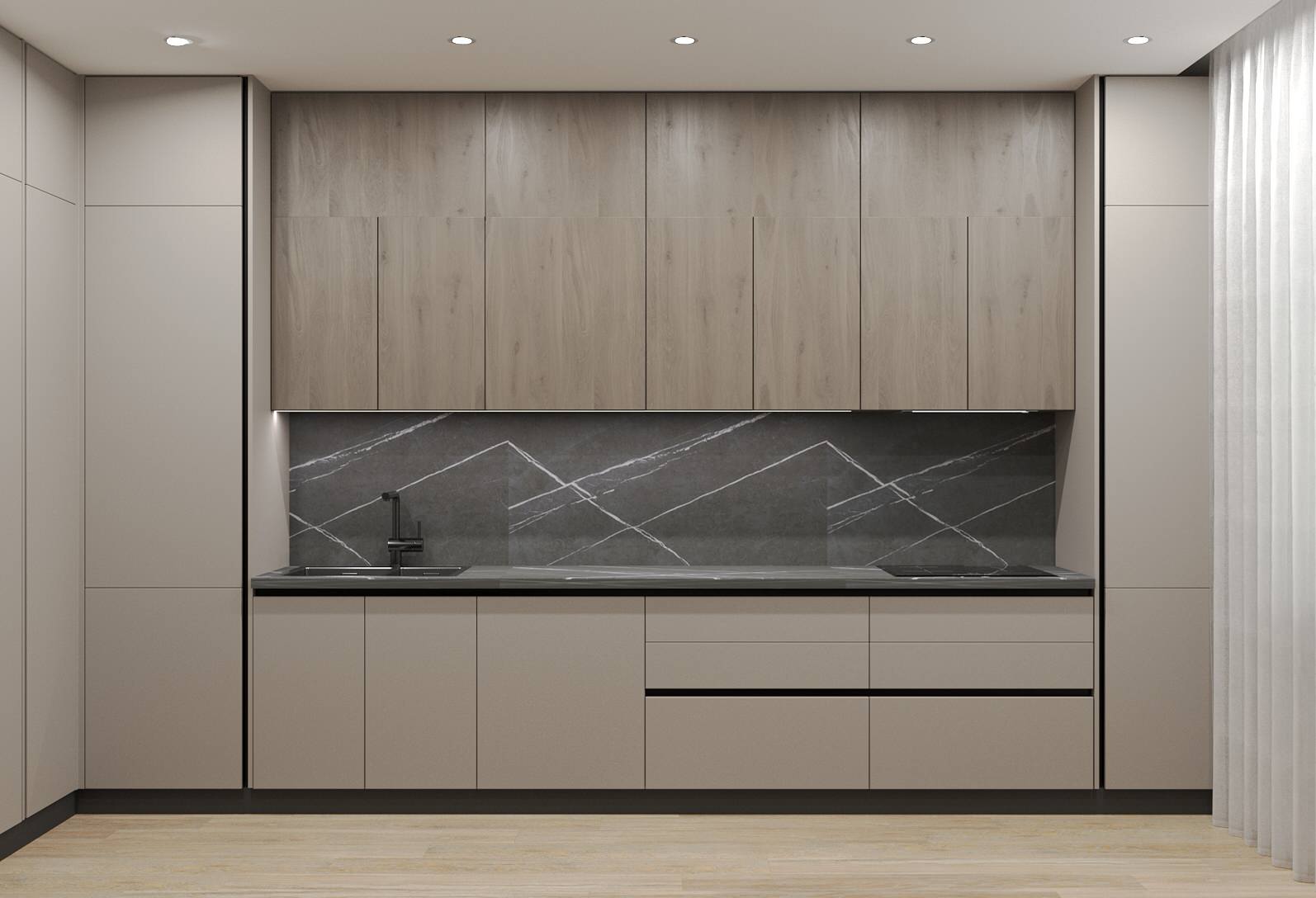 Кухня 16 кв.м. ЖК ЛЕТО