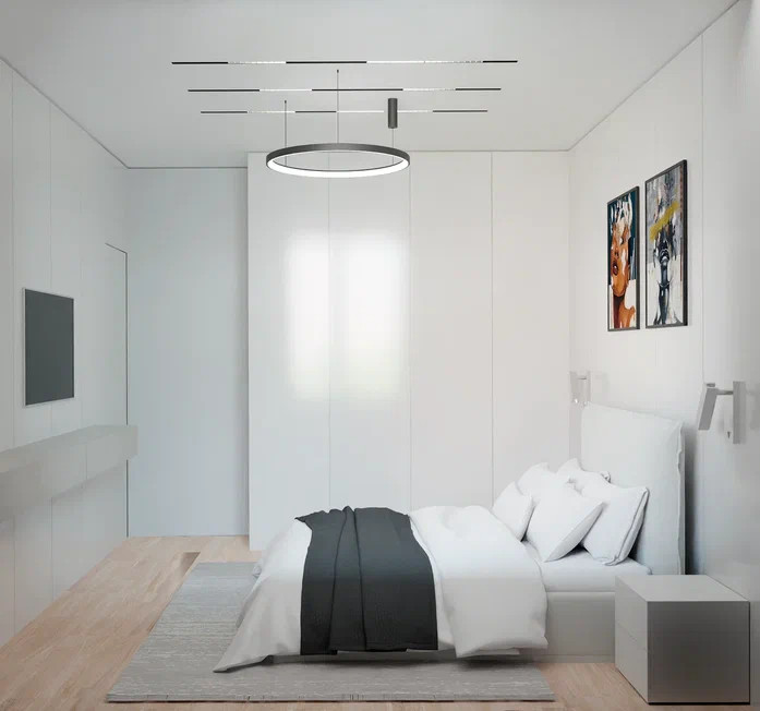 Ремонт квартиры 58 м2 для мужчины