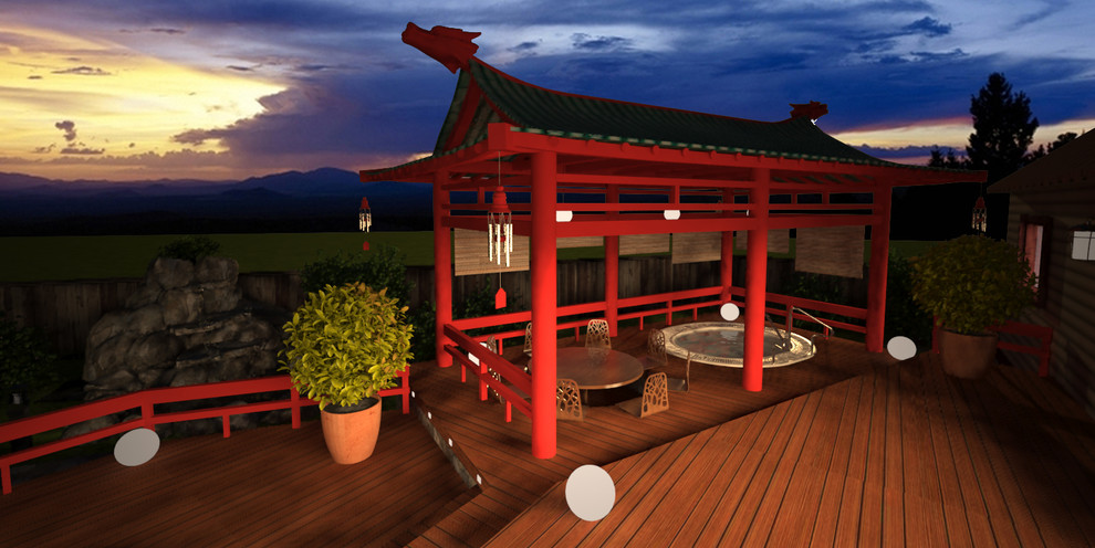 Баня в восточном стиле