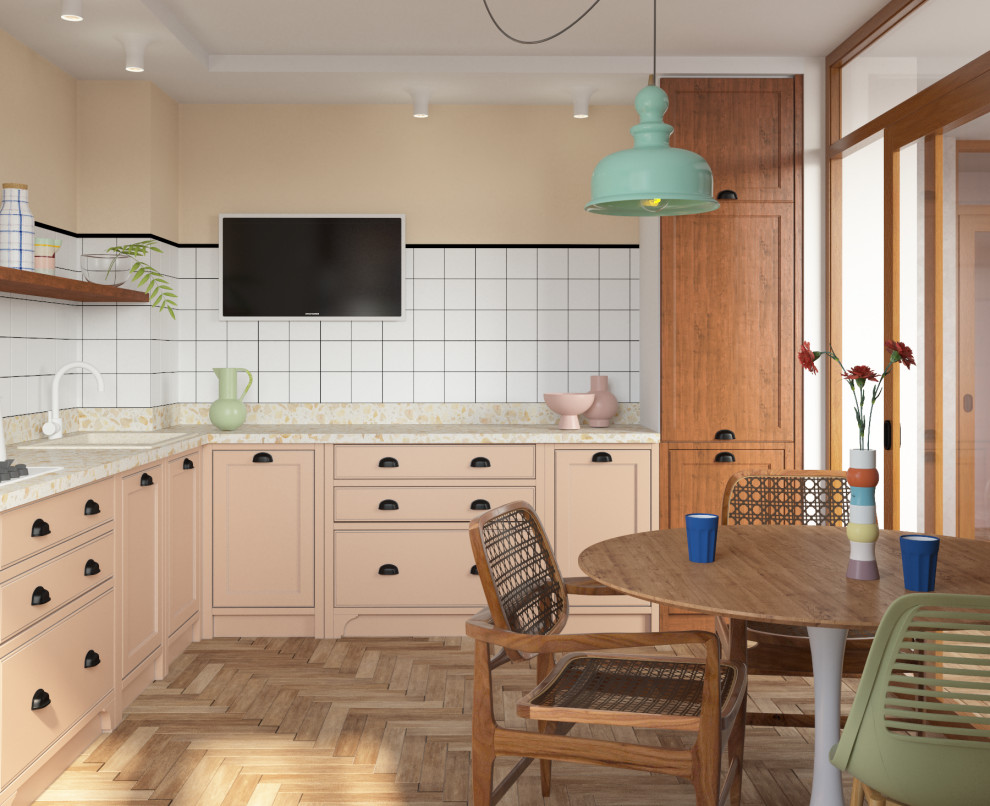 кухня-гостиная перепланировка