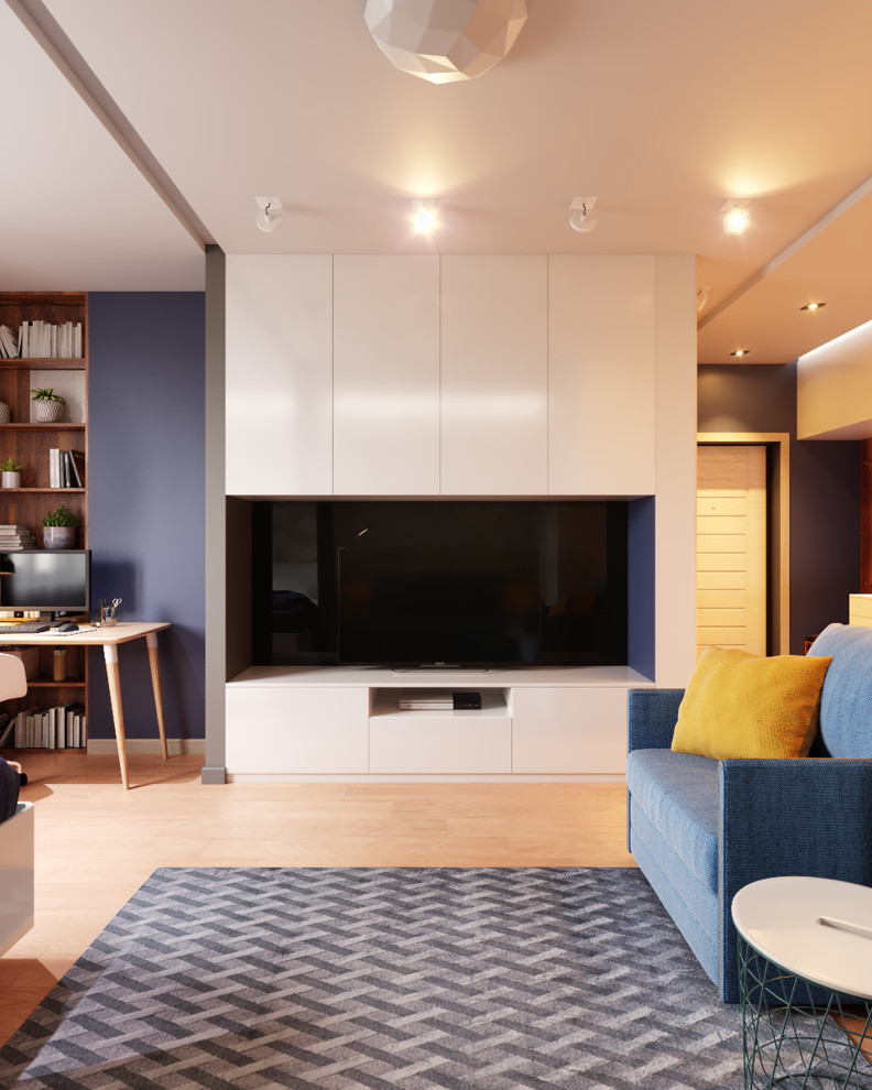 Красочная квартира для молодой семьи