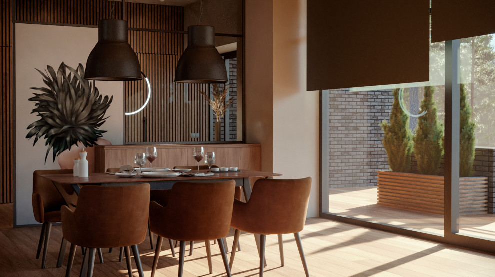 Индивидуальный проект интерьера загородного дома в "Патроны Парк"